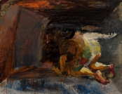 Apie vakarų civilizaziją_About Western Civilization,150x210, oil, canvas, 2014