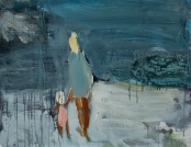 At the Black Sea, 40x70, oil, canvas, 2016