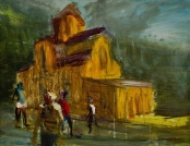 Gelati, Kutaisi 60x80,oil, canvas, 2016
