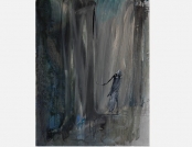 Miške_In the Forest, 130x100, oil, canvas, 2016