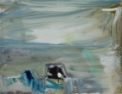 Prie Alaušų_At Alaušai, 90x115, oil, canvas, 2016