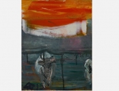 Prie Vyžuonos_at Vyžuona, 30x20,oil,canvas,2015