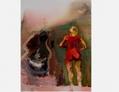 Recouncil with Him, 105x75, oil, canvas, 2015
