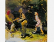 Shashlik 30x30, oil,canvas, 2015