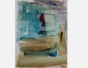 Vaikštantis ledu_Walking on Ice,115x90, oil, canvas, 2016