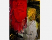 Vyžas prieš Jurgį_Vyžas against George, 115x90, oil, canvas, 2014